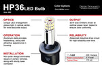 Load image into Gallery viewer, Diode Dynamics 880 HP36 LED Bulb - Cool - White (Pair)
