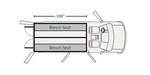 Load image into Gallery viewer, Havis Prisoner Transport Insert 100&quot;  2 Compartment(s)
