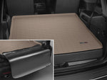 Load image into Gallery viewer, WeatherTech 15+ Cadillac Escalade Cargo Liner w/ Bumper Protector - Tan