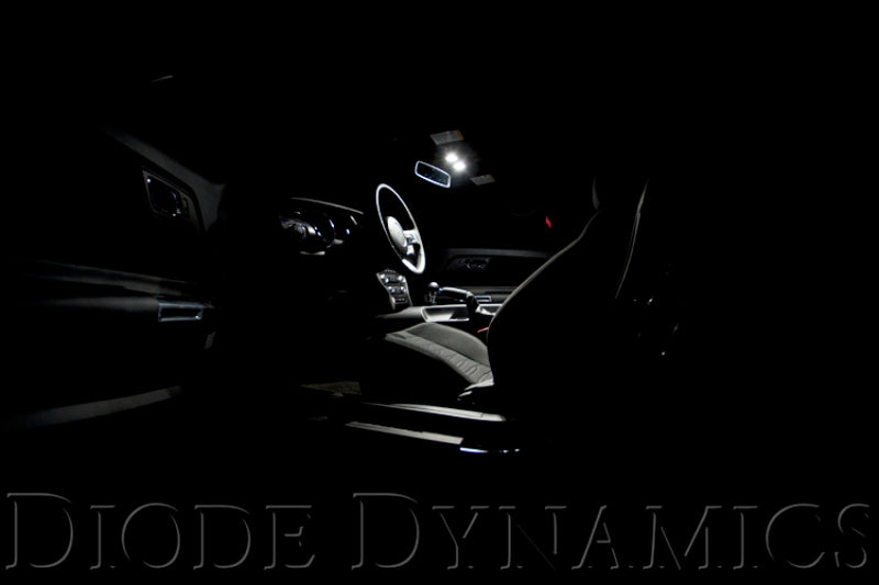 Diode Dynamics Mustang Interior Light Kit 15-17 Mustang Stage 2 - Green