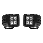Load image into Gallery viewer, Westin HyperQ LED Auxiliary Lights 3in x 3in cube 20w Flood - Black