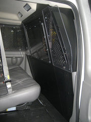 Havis Front Partition With Emergency Exit Hatch For Chevrolet Vans With Slide-Out Door