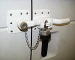 Load image into Gallery viewer, Havis Prisoner Transport Optional Exterior Door Lock
