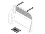 Load image into Gallery viewer, Havis Middle Partition Filler Panel Mounting Kit For 2015 -2025 Ford Transit Window Van With Low Roof &amp; Side Swing out or Sliding Doors
