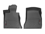 Load image into Gallery viewer, WeatherTech 2016+ BMW 7-Series Front FloorLiner - Black (No Rear Executive Lounge Seating Package)