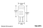 Load image into Gallery viewer, Diode Dynamics 194 LED Bulb HP3 LED Warm - White Short (Pair)