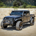 Load image into Gallery viewer, Westin 2020 Jeep Gladiator Platinum 4 Oval Nerf Step Bars - Black