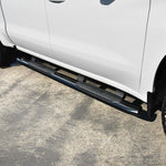 Load image into Gallery viewer, Westin 2019 Chevrolet Silverado/Sierra 1500 Crew Cab Non LD PRO TRAXX 5 Oval Nerf Step Bars - Black