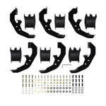 Load image into Gallery viewer, Westin 19-20 Chevrolet Silverado/GMC Sierra 1500 Double Cab PRO TRAXX 5 Oval Nerf Step Bars - Black