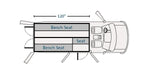 Load image into Gallery viewer, Havis Prisoner Transport Insert 120&quot;  3 Compartment(s)
