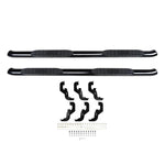 Load image into Gallery viewer, Westin 2019 Chevrolet Silverado/Sierra 1500 Crew Cab Non LD PRO TRAXX 4 Oval Nerf Step Bars - Black