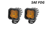 Load image into Gallery viewer, Diode Dynamics Stage Series C1 LED Pod - Yellow SAE Fog Standard ABL (Pair)