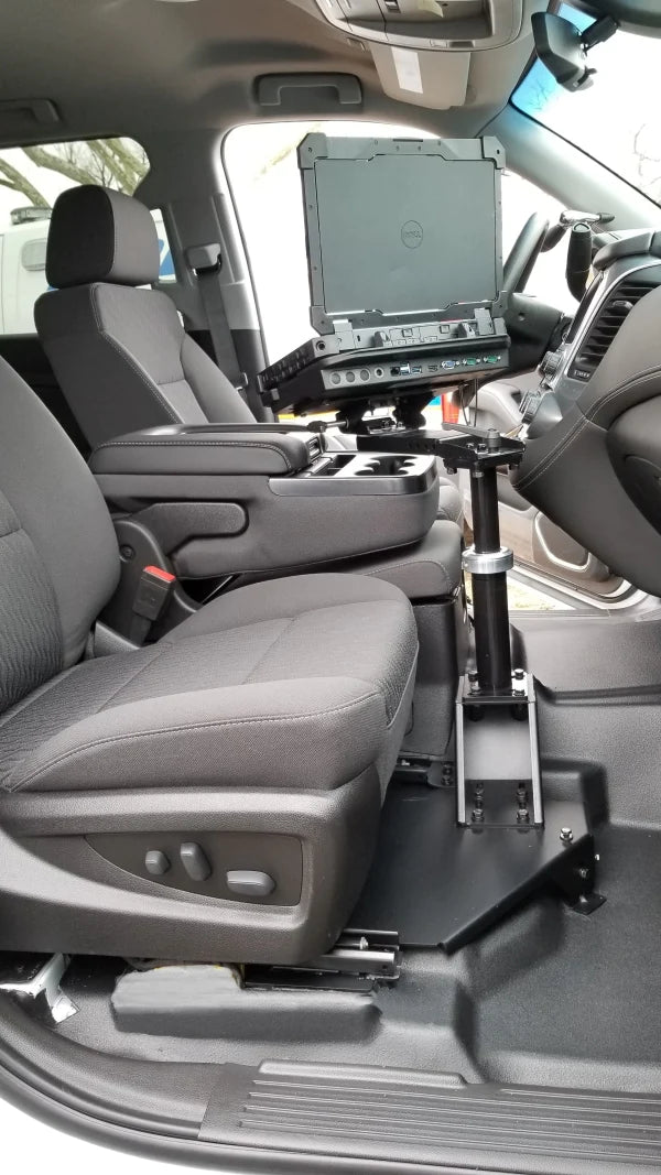 Havis Standard Pedestal Mount Package 2015-2020 Chevrolet Tahoe, Suburban & 2015-2019 Silverado