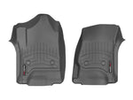 Load image into Gallery viewer, WeatherTech 14+ Chevrolet Silverado/GMC Sierra Crew and Double Cab Front FloorLiners - Black
