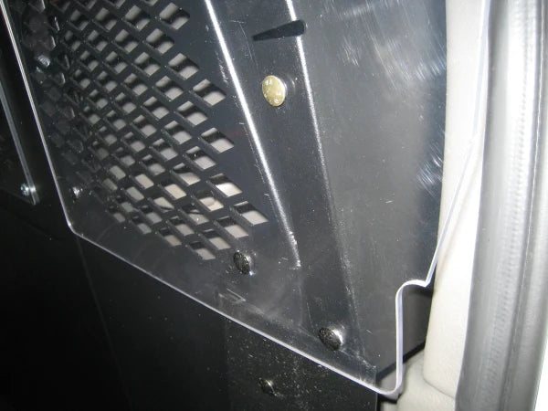 Havis Front Partition With Emergency Exit Hatch For Chevrolet Vans With Slide-Out Door