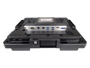 Havis Docking Station For Getac K120 Convertible Laptop With Triple Pass-Thru Antenna Connections