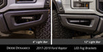 Load image into Gallery viewer, Diode Dynamics Raptor 2017 Stage Series Fog Kit 12 - White Wide
