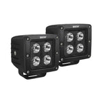 Load image into Gallery viewer, Westin HyperQ LED Auxiliary Lights 3in x 3in cube 20w Flood - Black