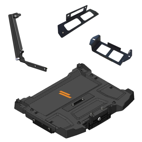 Havis Package - Docking Station For Getac S410 Notebook With Power Supply Mounting Bracket & Screen Support