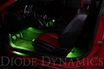 Load image into Gallery viewer, Diode Dynamics RGBW Footwell Strip Kit 4pc Multicolor