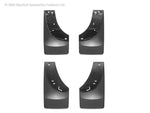 Load image into Gallery viewer, WeatherTech 01-06 Chevrolet Silverado No Drill Mudflaps - Black
