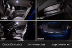 Load image into Gallery viewer, Diode Dynamics 11-15 Chevrolet Cruze Interior LED Kit Cool White Stage 2