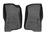 Load image into Gallery viewer, WeatherTech 2018+ Jeep Wrangler Unlimited Front FloorLiner - Black