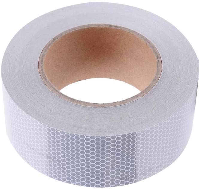 Abrams 2" in x 75' ft Diamond,, Pattern Trailer Truck Conspicuity DOT Class 2 Reflective Safety Tape