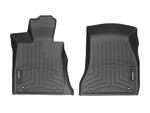 Load image into Gallery viewer, WeatherTech 2016+ BMW 7-Series Front FloorLiner - Black (No Rear Executive Lounge Seating Package)