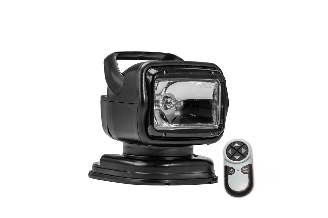 GOLIGHT GT HALOGEN 12 VOLT HALOGEN PORTABLE LIGHT-MAG. SHOE HANDHELD WIRELESS REMOTE BLACK