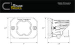 Load image into Gallery viewer, Diode Dynamics Stage Series C1 LED Pod Pro - Yellow Flood Flush ABL Each