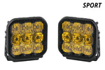 Load image into Gallery viewer, Diode Dynamics SS5 LED Pod Sport - Yellow Spot (Pair)