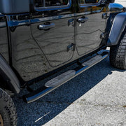 Westin 2020 Jeep Gladiator PRO TRAXX 5 WTW Oval Nerf Step Bars - Black