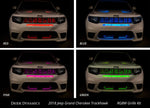 Load image into Gallery viewer, Diode Dynamics RGBW Grille Strip Kit 2pc Multicolor