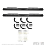 Load image into Gallery viewer, Westin 19-22 RAM 1500 Quad Cab (Excl. Classic) PRO TRAXX 6 Oval Nerf Step Bars - Blk