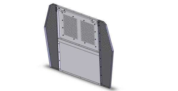 Havis Front Partition With Emergency Exit Hatch