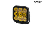 Load image into Gallery viewer, Diode Dynamics SS5 LED Pod Sport - Yellow Flood (Single)