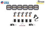 Load image into Gallery viewer, Diode Dynamics SS5 Pro Universal CrossLink 6-Pod Lightbar - Yellow Combo