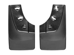 Load image into Gallery viewer, WeatherTech 14+ GMC Sierra/Sierra Denali No Drill Mudflaps - Black
