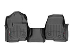 Load image into Gallery viewer, WeatherTech 2017+ Ford F-250/F-350/F-450 Vinyl Front FloorLiner - Black (w/ 1st Row Bench Seats)