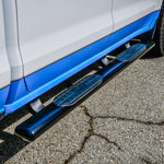 Load image into Gallery viewer, Westin 19-21 Chevrolet Silverado Crew Cab PRO TRAXX 6 Oval Nerf Step Bars - Black