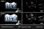 Load image into Gallery viewer, Diode Dynamics 07-14 Toyota FJ Cruiser Interior LED Kit Cool White Stage 1
