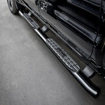 Load image into Gallery viewer, Westin 19-20 Chevrolet/GMC Silverado/Sierra 1500 Double Cab PRO TRAXX 4 Oval Nerf Step Bars - Black