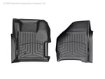 Load image into Gallery viewer, WeatherTech 99-07 Ford F250/F350/F450/F550 Super Duty Regular Cab Front FloorLiner - Black