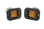 Load image into Gallery viewer, Diode Dynamics Stage Series C1 LED Pod - Yellow SAE Fog Flush ABL (Pair)