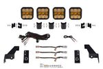 Load image into Gallery viewer, Diode Dynamics Jeep JL SS5 4-Pod CrossLink Grille Lightbar Kit Pro - Yellow Combo