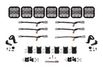 Load image into Gallery viewer, Diode Dynamics SS5 Pro Universal CrossLink 7-Pod Lightbar - White Combo