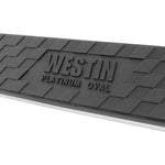 Load image into Gallery viewer, Westin 2014-2018 Chevy Silverado 1500 Dbl Cab (Body Mount) Platinum 4 Oval Nerf Step Bars - SS