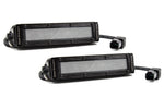 Load image into Gallery viewer, Diode Dynamics 6 In LED Light Bar Single Row Straight SS6 - White Flood Light Bar (Pair)