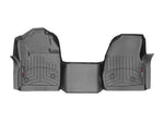 Load image into Gallery viewer, WeatherTech 2017+ Ford F-250/F-350/F-450/F-550 Front FloorLiner-Black(Vinyl Floor Only; Regular Cab)